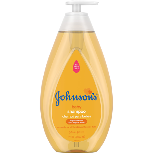 Johnson's Baby Shampoo With Gentle Tear Free Formula, 27.1 Fl. Oz