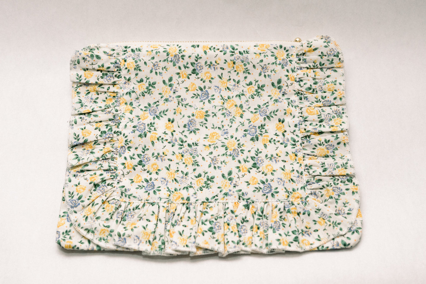 Vintage-Inspired Floral Pouch- Honeysuckle Blooms - Osadia Concept Store