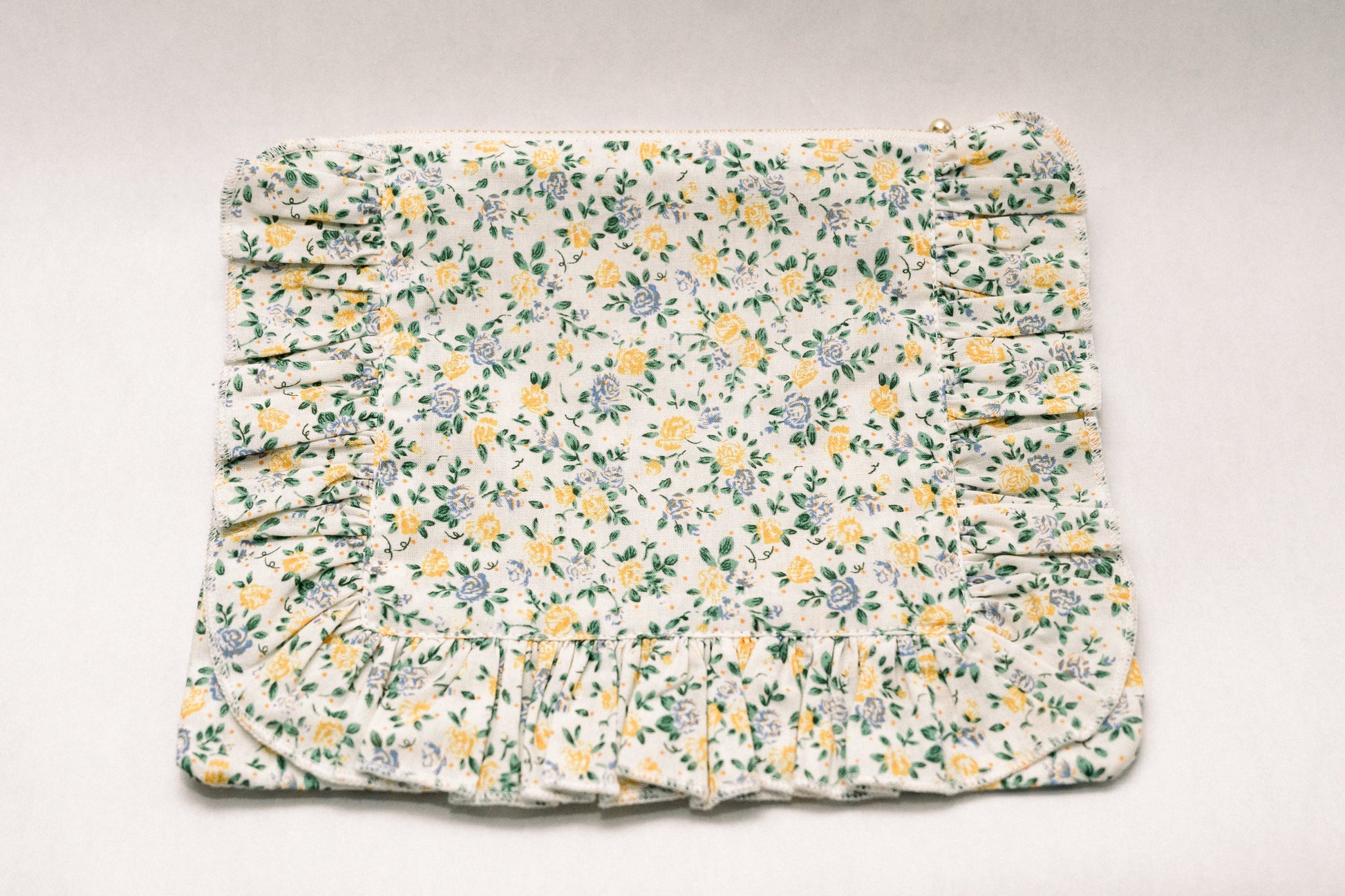 Vintage-Inspired Floral Pouch- Honeysuckle Blooms - Osadia Concept Store