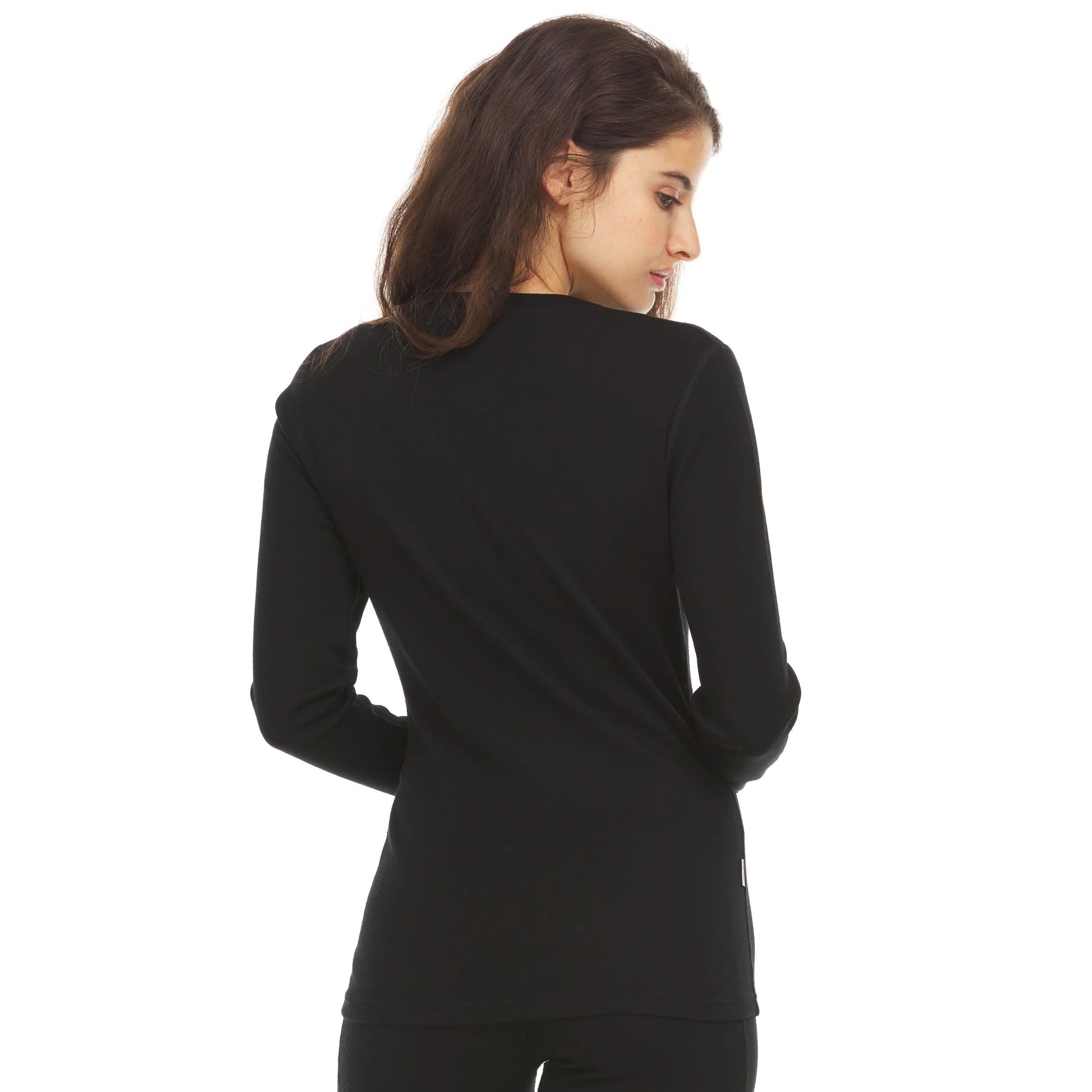 Women's Midweight Merino Wool V-Neck Sweater | 100% Merino Wool - Osadia Concept Store