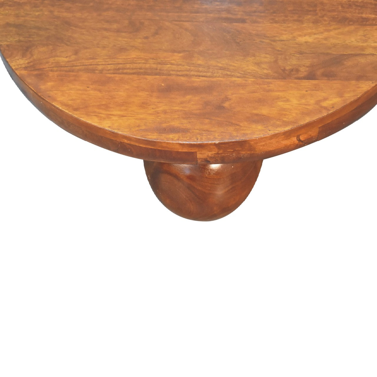 Solid Wood Central Ball Table