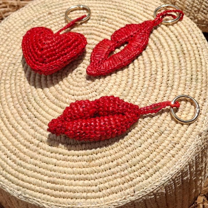 Full Lips Keyring