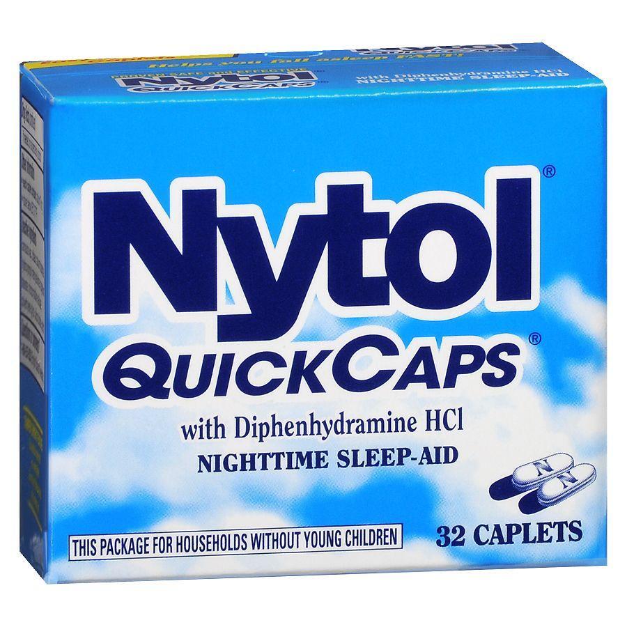 Nytol Quick Caps Nighttime Sleep Aid