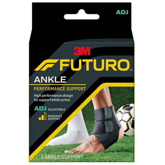 Futuro Sport Moisture Control Ankle Support, Adjustable