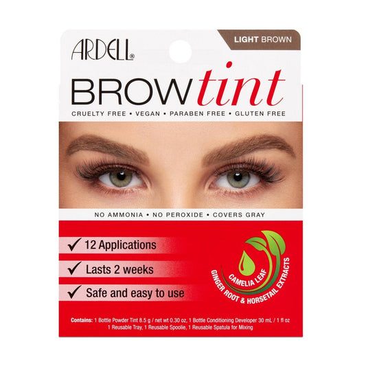 Ardell Brow Tint Semi-Permanent Dye Kit In Light Brown