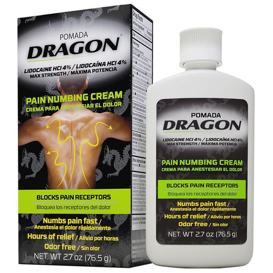 Pomada Dragon Pain Numbing Cream, Max Strength