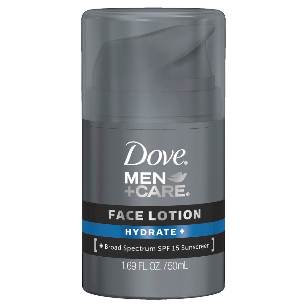 Dove Men+Care Hydrate Plus Face Lotion 1.69 Oz
