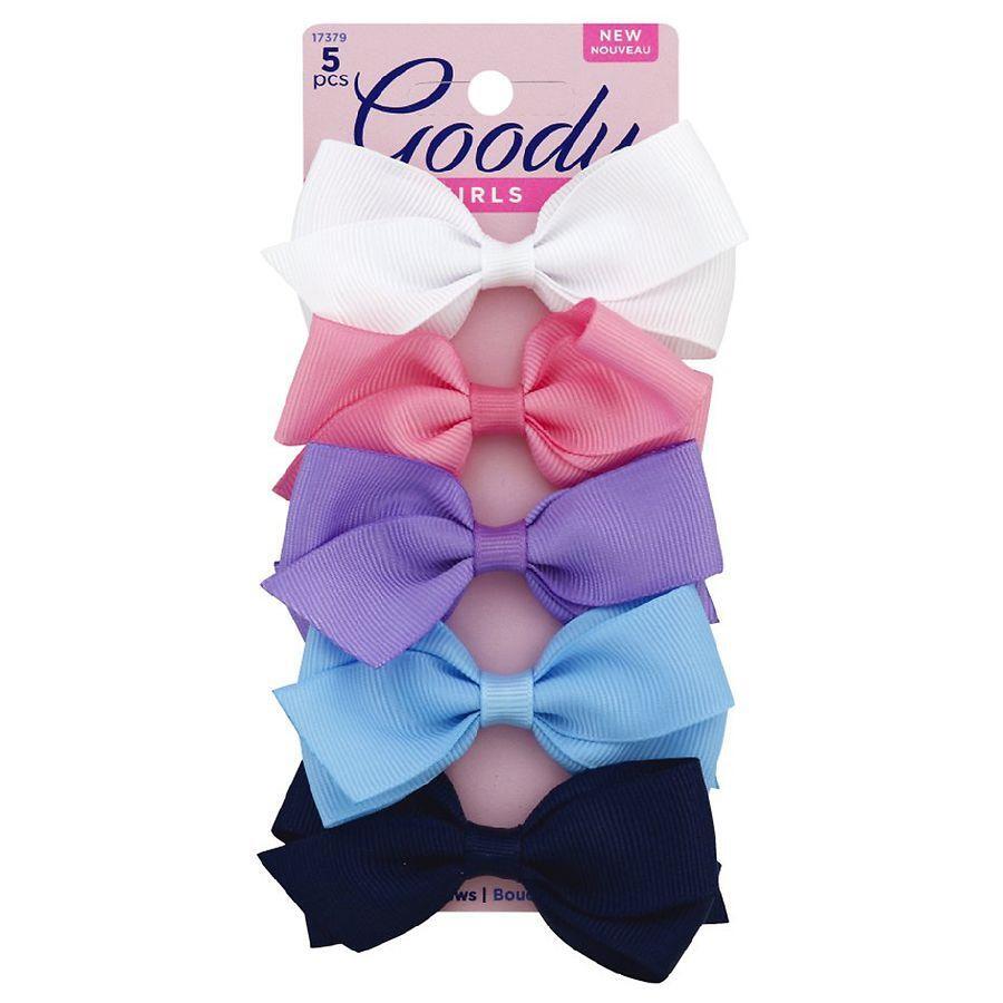 Goody Girls' Bright Bow Salon Clips