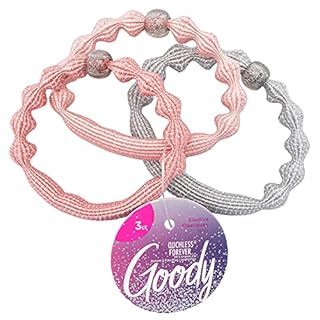 Goody Icy Holidays Elastic Hair Ties - 3ct