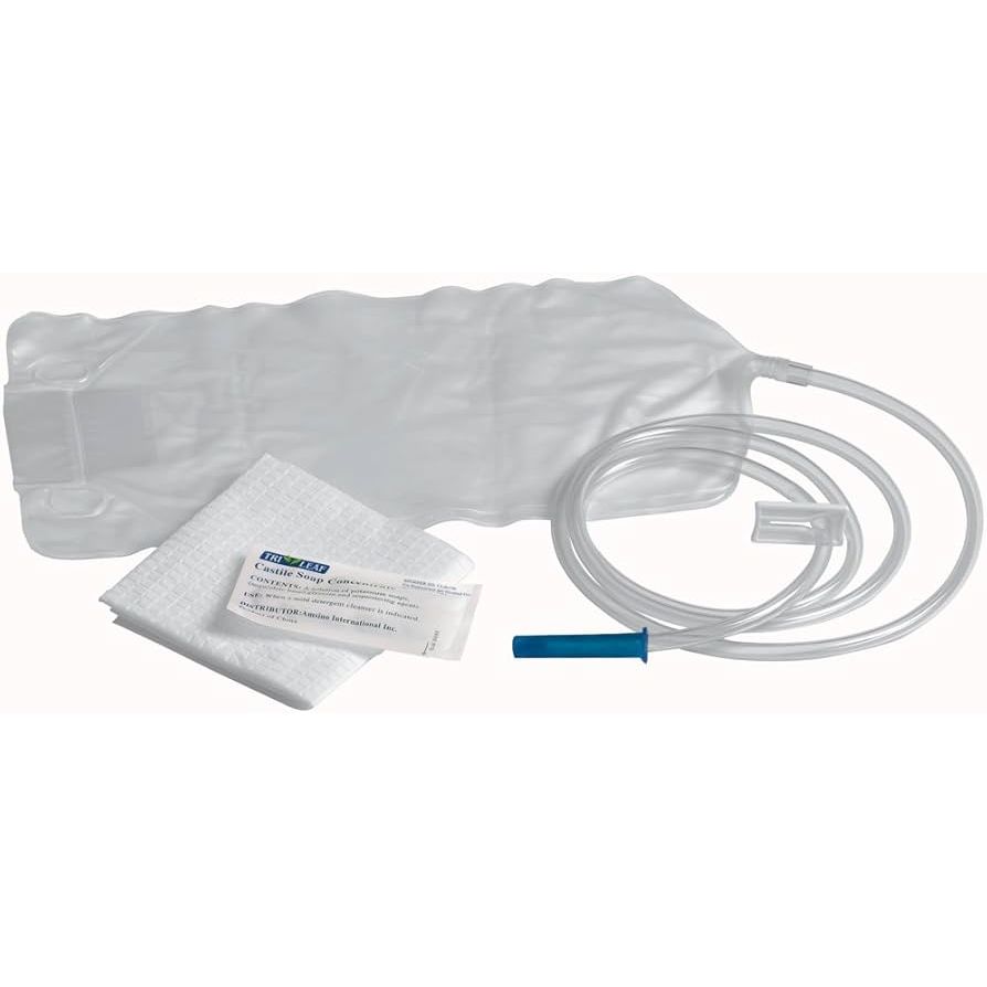 Disposable Cleansing Enema Bag Set, 1500 mL Capacity, 48/Case