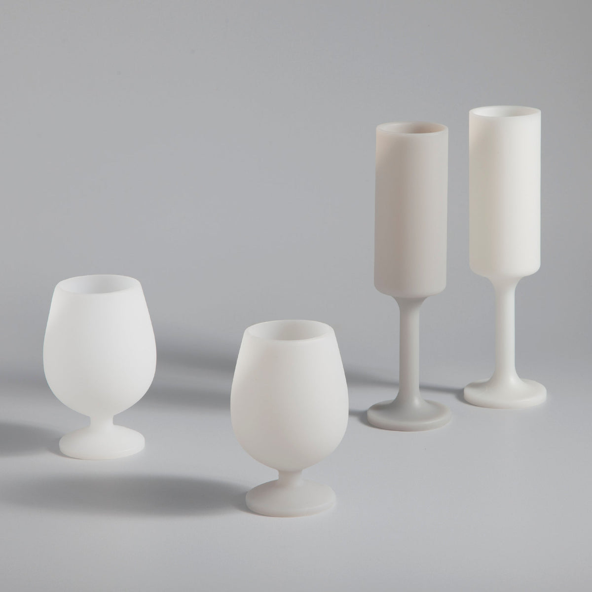blanc + dove | stemm | silicone unbreakable wine glasses