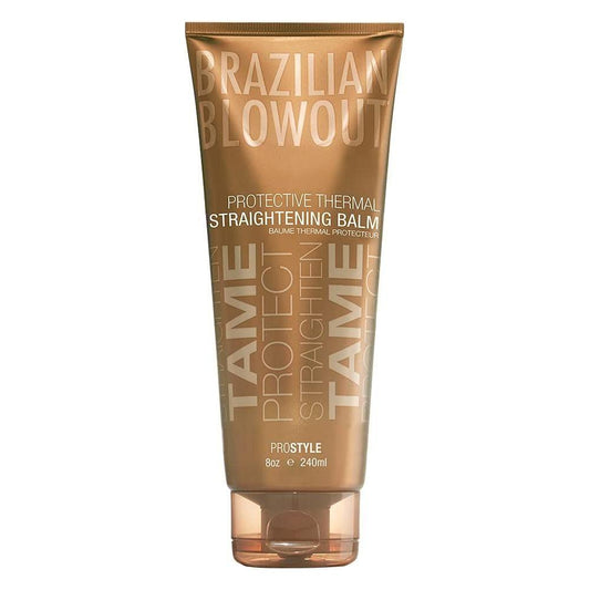 Brazilian Blowout Acai Protective Thermal Straightening Balm 8 Oz