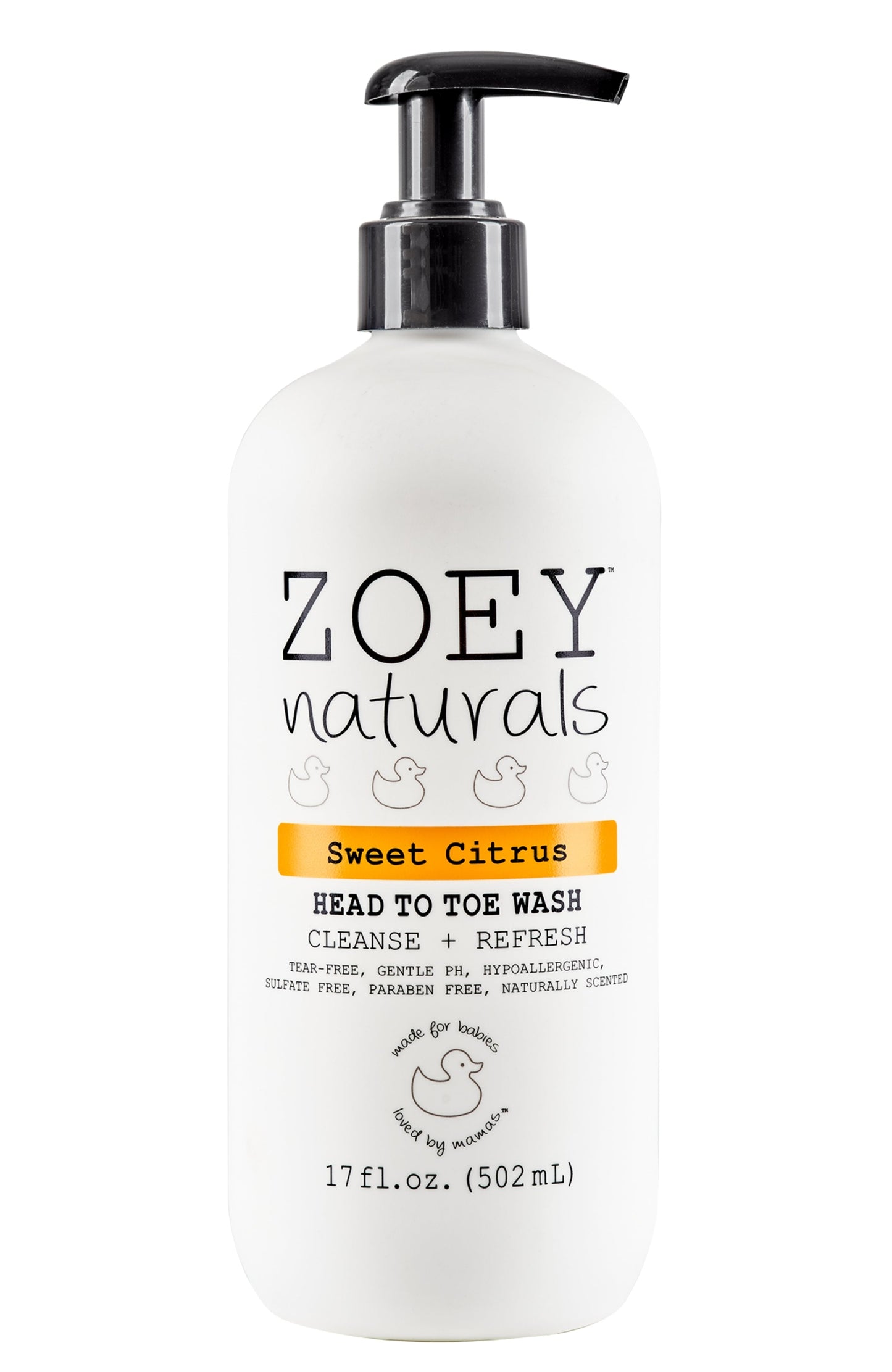 Sweet Citrus Head To Toe Wash