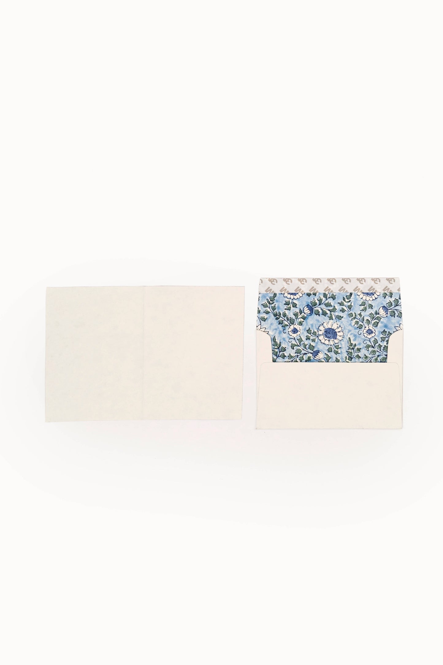 Hand Block Print Enveloped Assorted Greeting Cards(Set of 6)