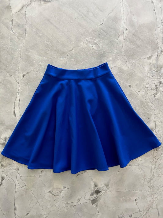 Harper Skater Skirt in Blue