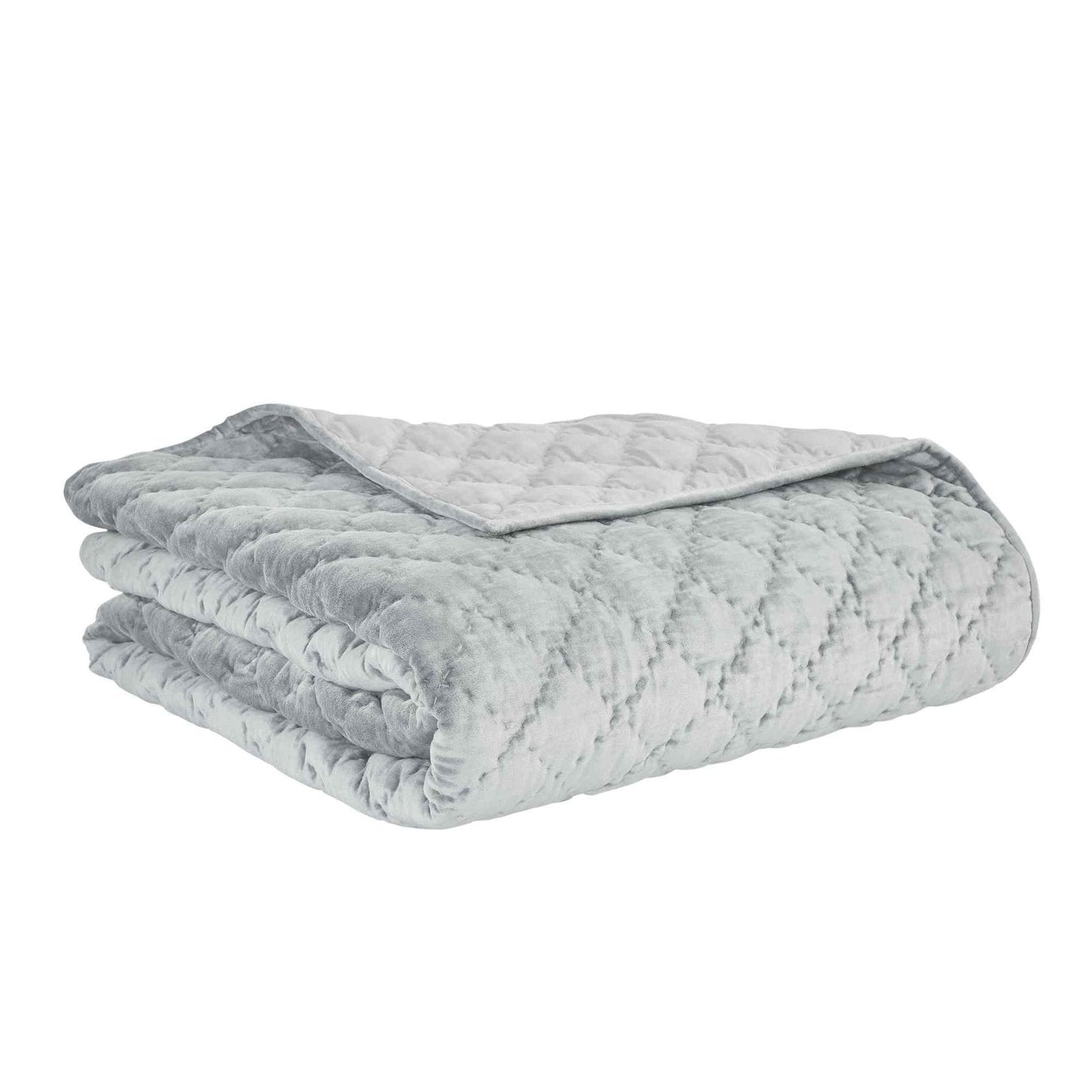 Clermont Diamond Velvet Quilt