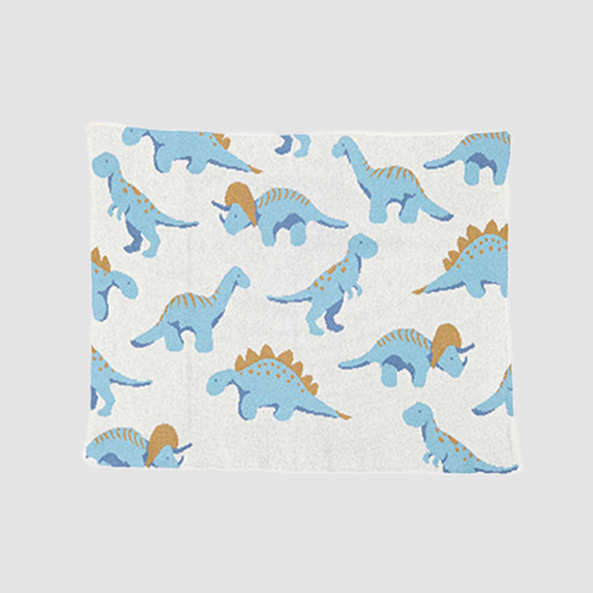 Baby Dinosaur - Cotton Knit Blanket