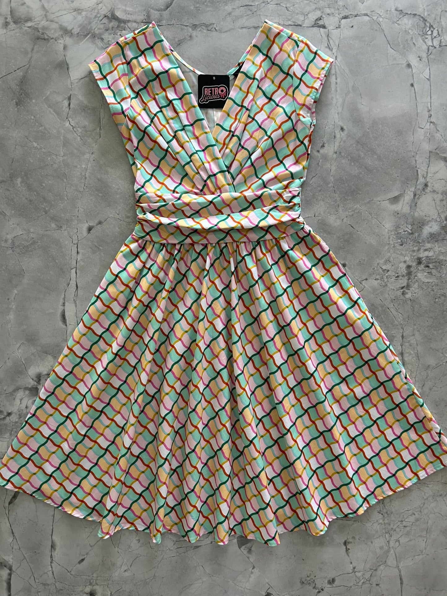 Squiggly Greta Dress
