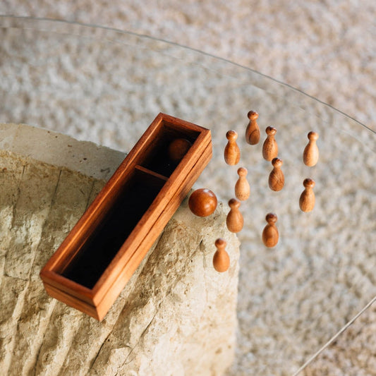 Handmade Tabletop Bowling