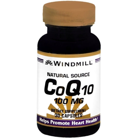 Windmill Co-Enzyme Q-10 100 Mg Capsules