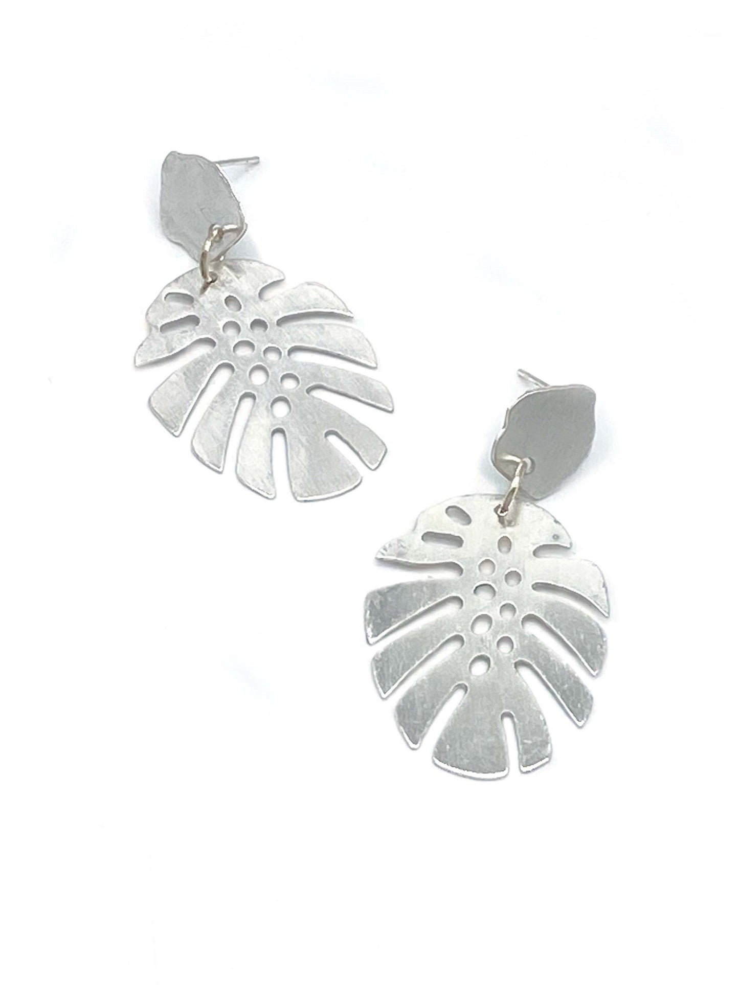 Monstera Studs