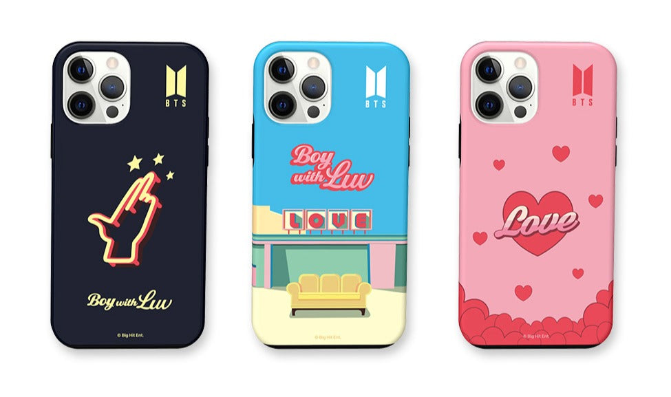 Official BTS Boy With Luv Goods - Iphone Case