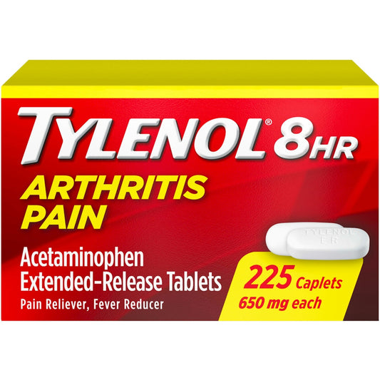 Tylenol 8 Hr Arthritis Pain Acetaminophen Extended-Release Tablets, 650 Mg