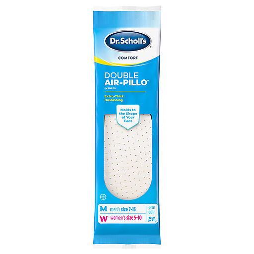Dr Scholls Comfort Double Air Pillo Insoles, 1 Pair