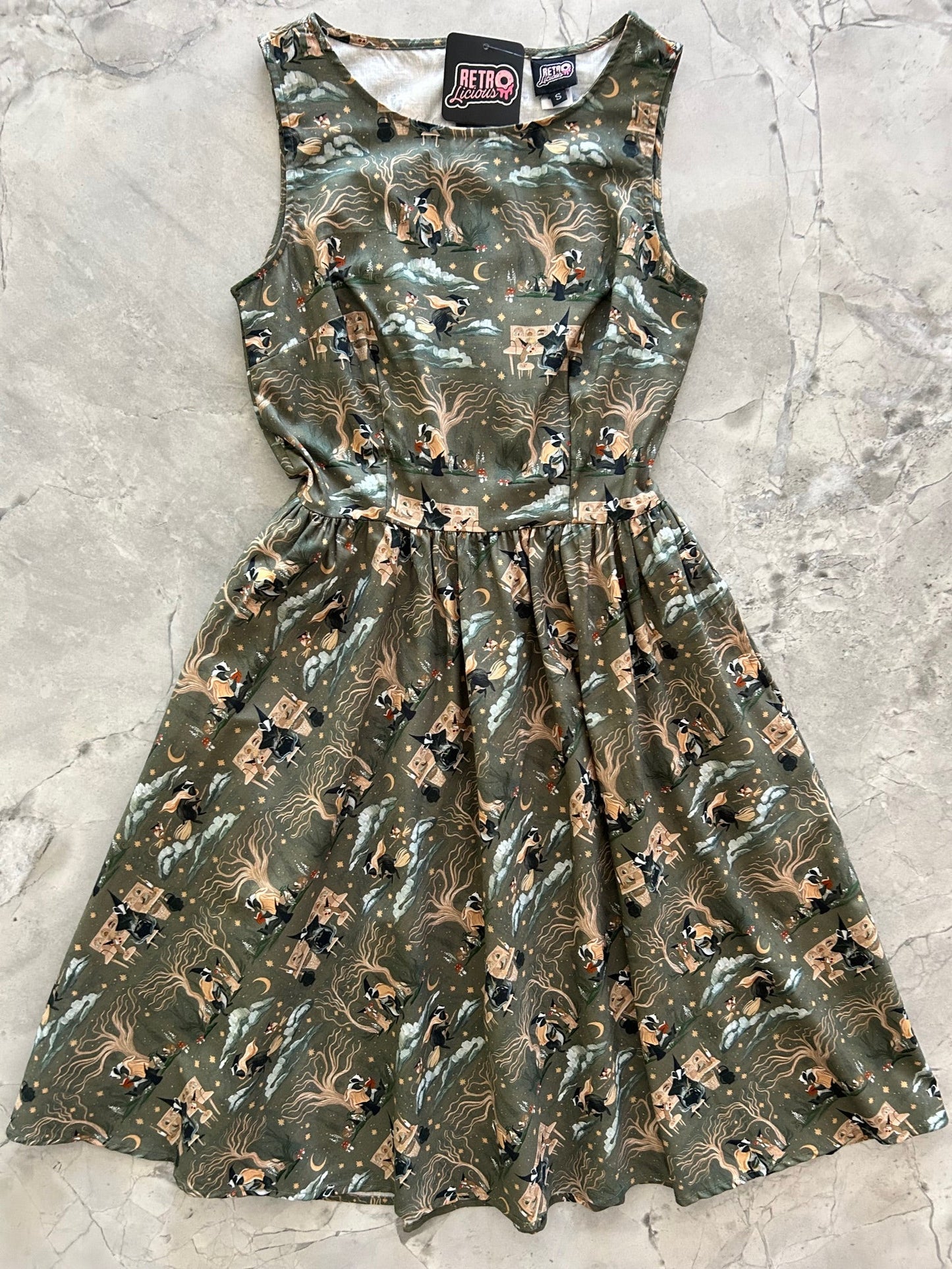 Badger & Mouse Vintage Dress