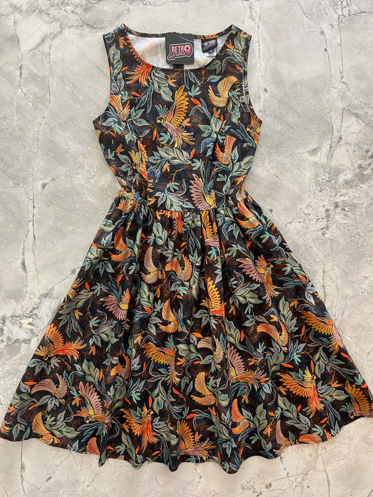 Birds of a Feather Vintage Dress
