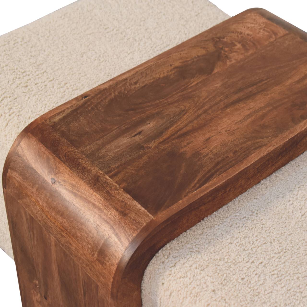 Solid Wood Arden Bench Duo