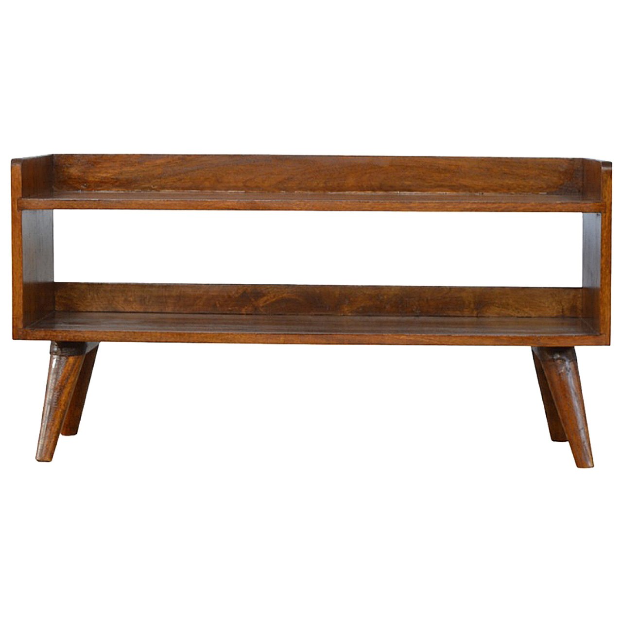 Solid Wood Nordic Storage Bench