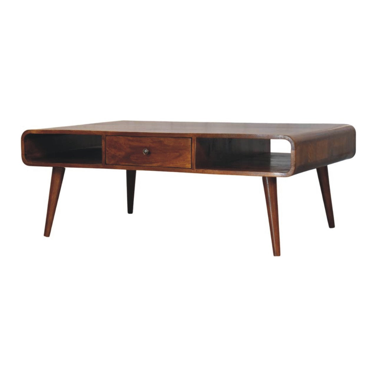 Solid Wood Chestnut Coffee Table