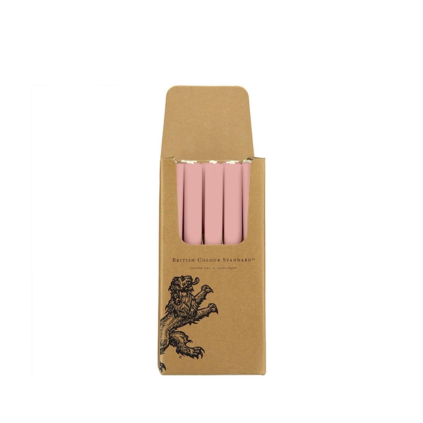 S/25 Old Rose Dinner Candles