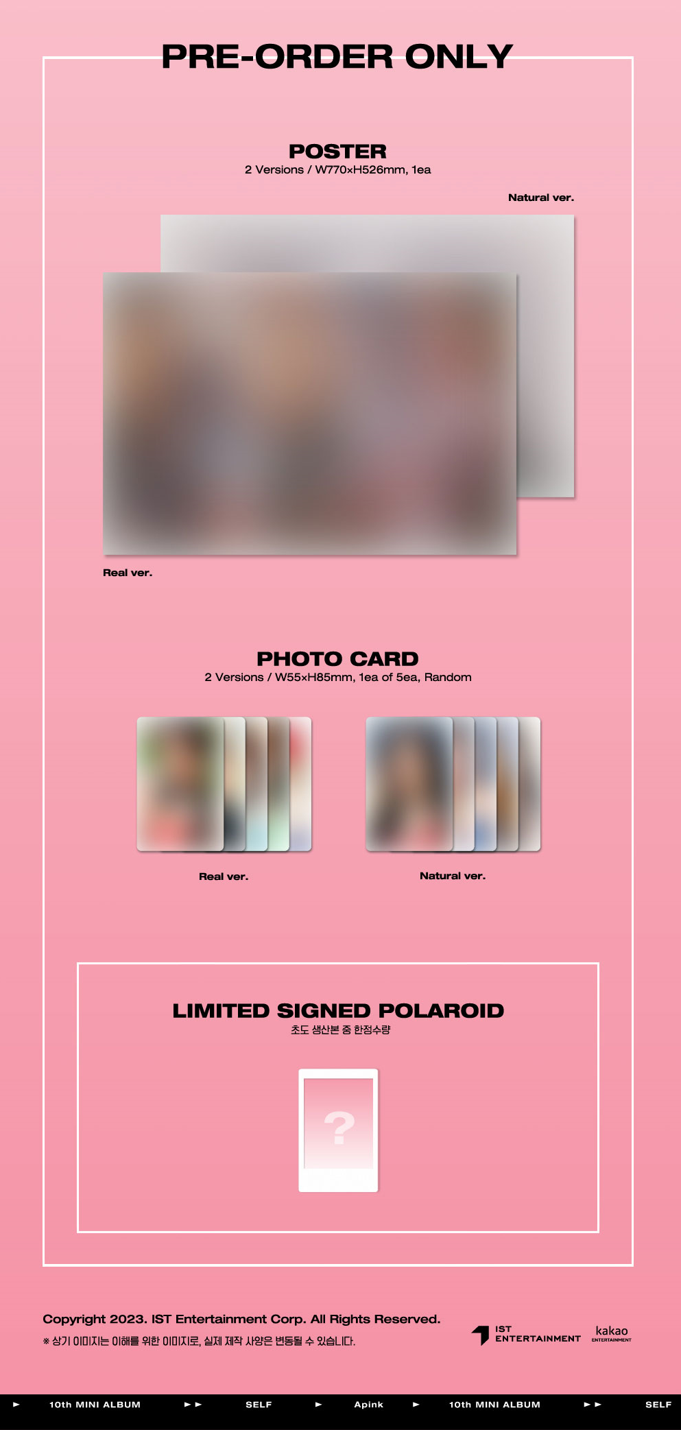 Apink - 10th Mini Album - Self