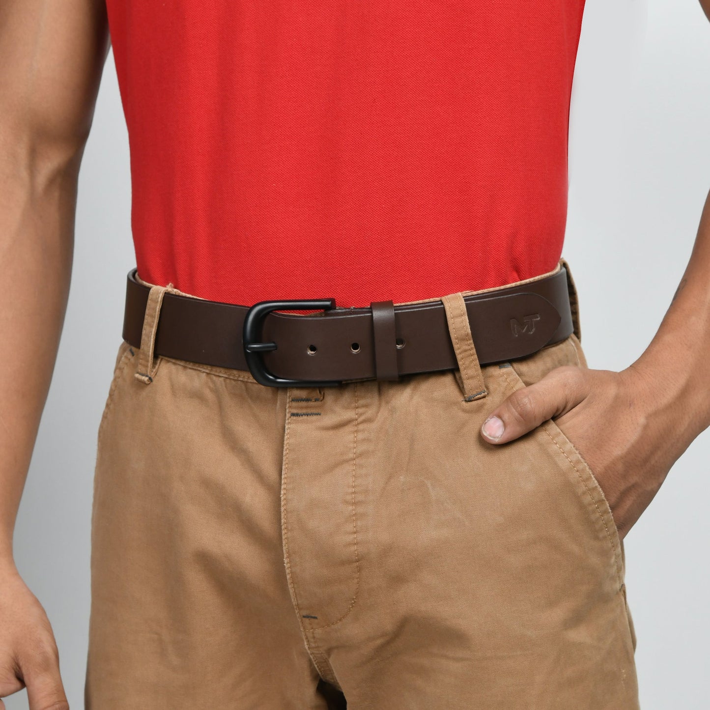 Prestige Brown Leather Belt - Osadia Concept Store