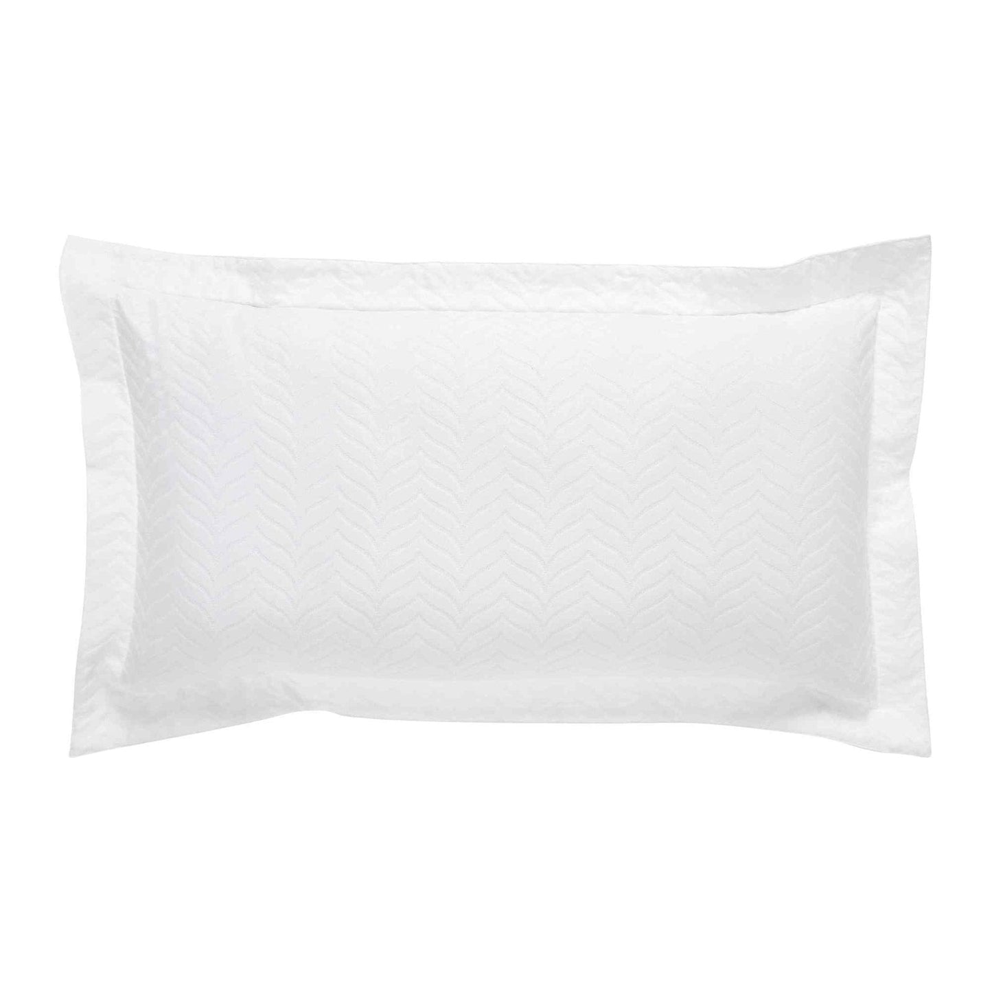 Casablanca Chevron Matelasse Coverlet Sham