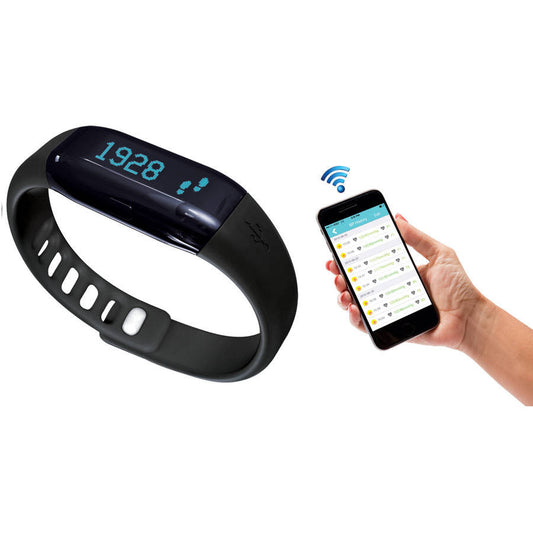 Zewa Fitness Activity Tracker Heart Rate Monitor Free Pro App Step Counter Sleep Tracker Remote Camera Support Notifications & Alarms Weather Data Display Find Phone Feature