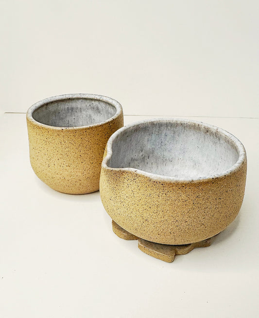 OCEAN SAND MATCHA SET.