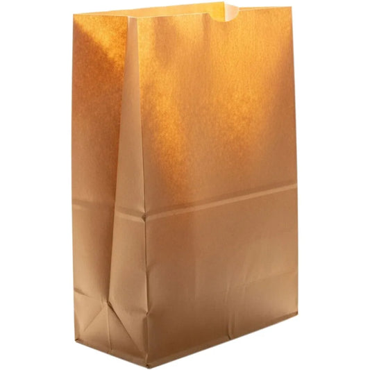 Leader Paper Flat Botton Sack 12x7x17In.500 Ct