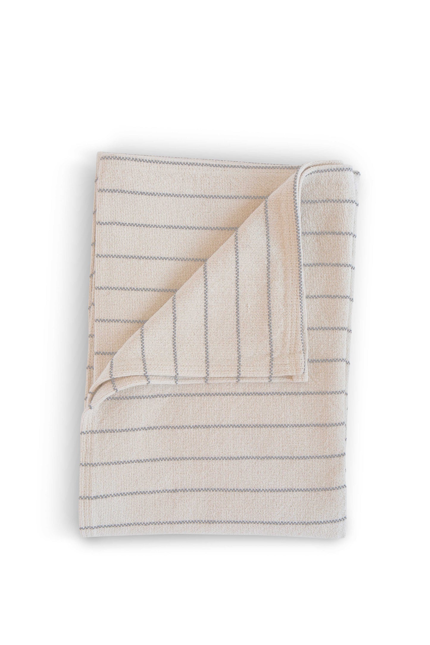 Cotton Pinstripe Throws