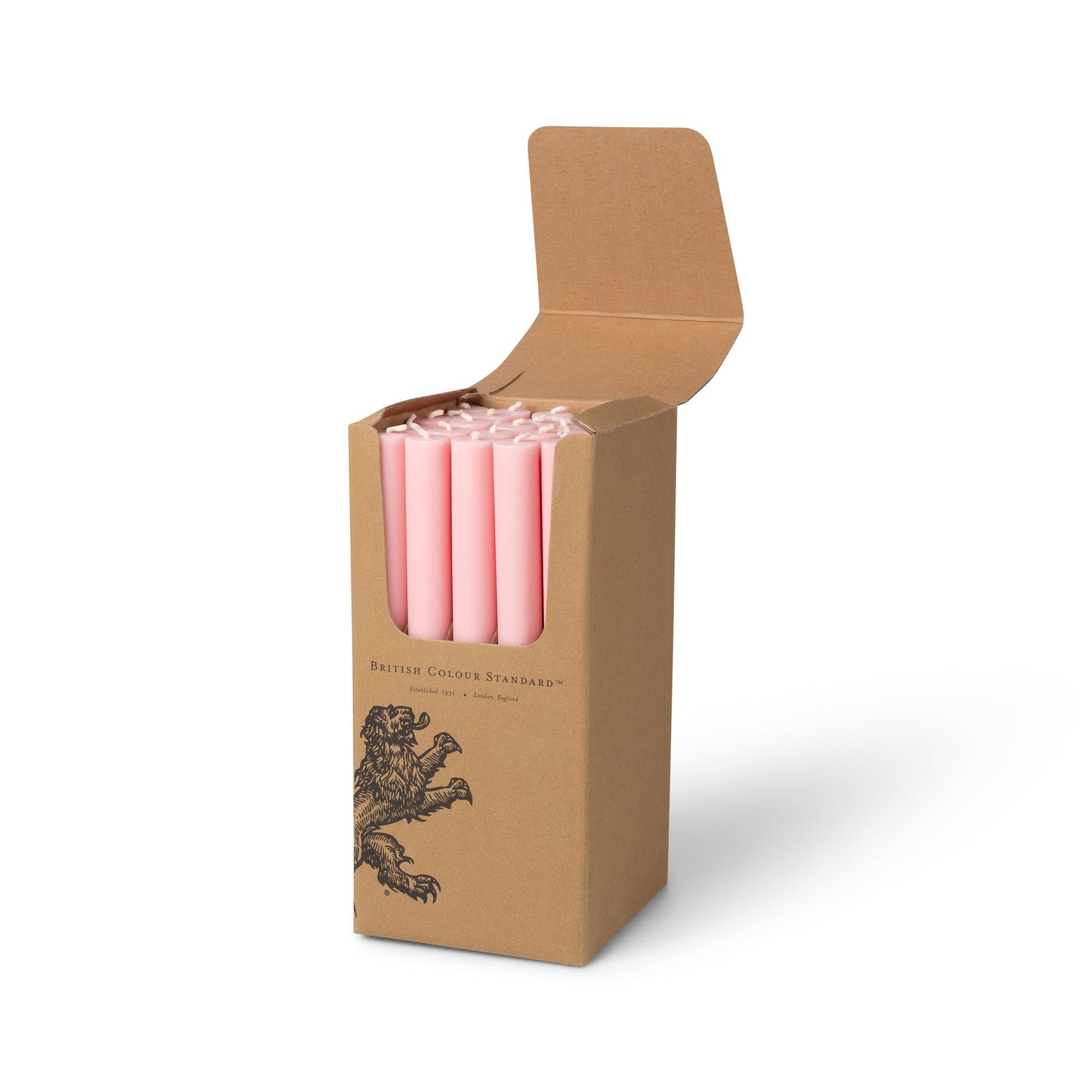 S/25 Orchid Pink Dinner Candles