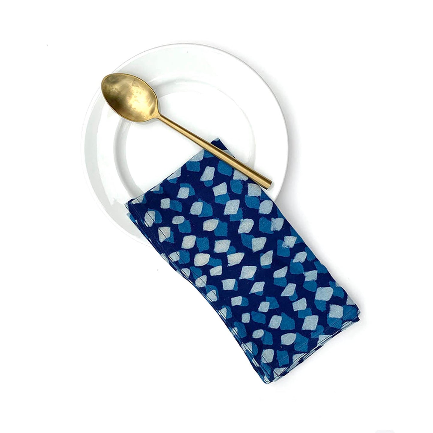 Artisan Printed Cloth Napkins (Set of 4) - Karma