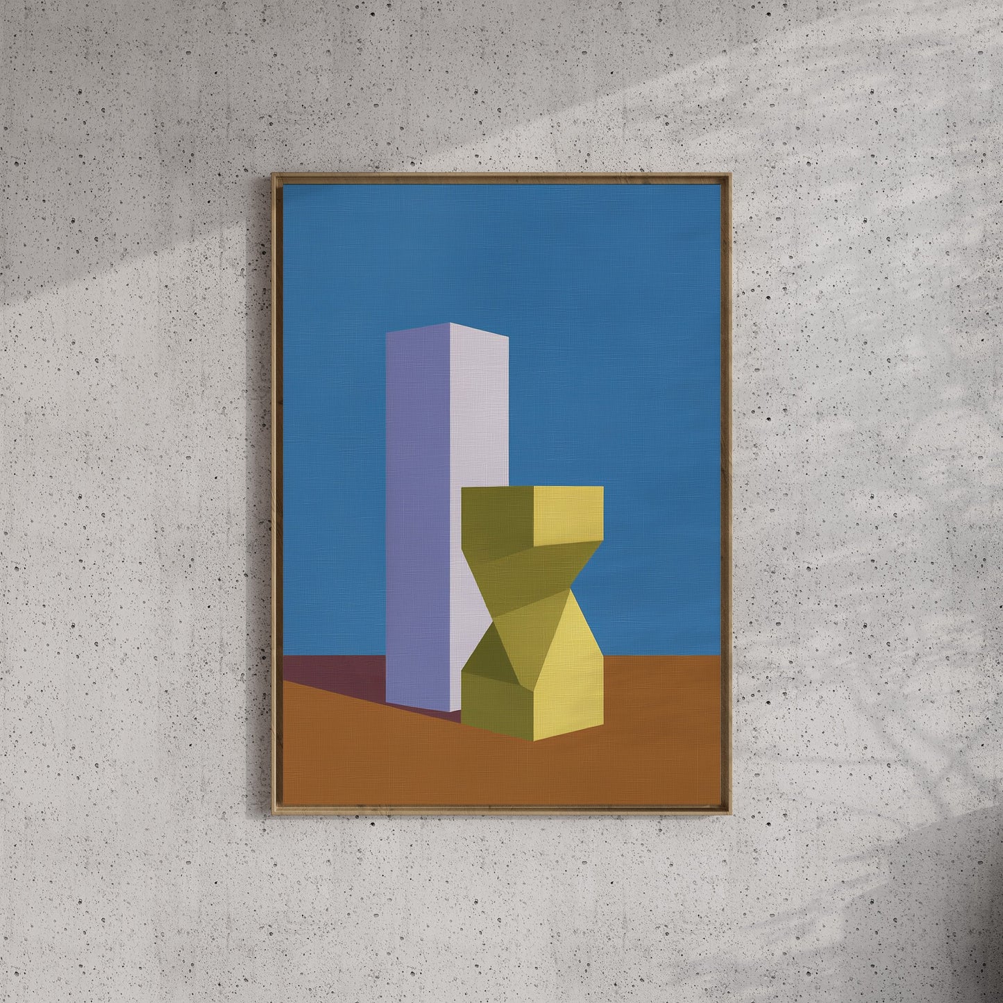 Form and Structure No. 05 — Geometric Abstract Art Print