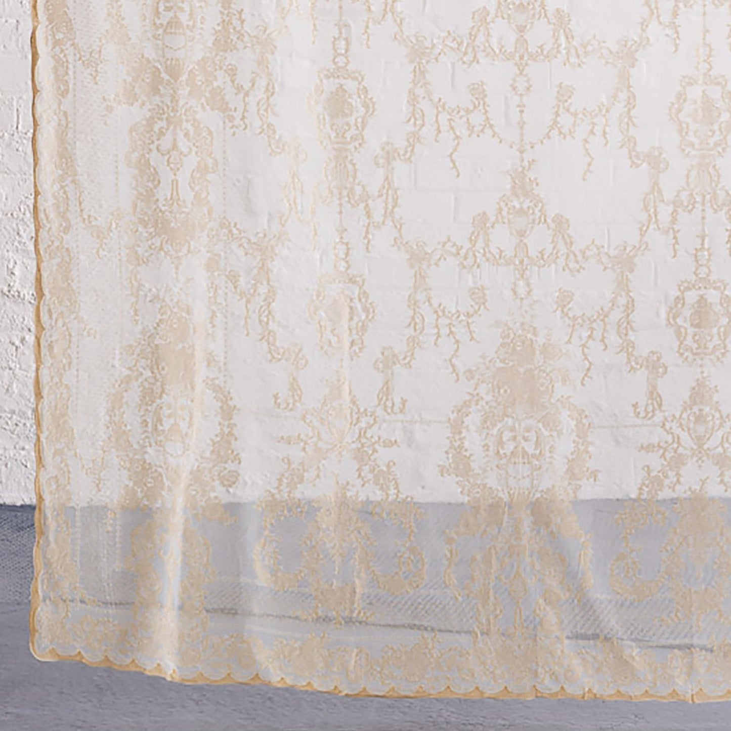 Premium Sheer Panels: The Linda - Gold