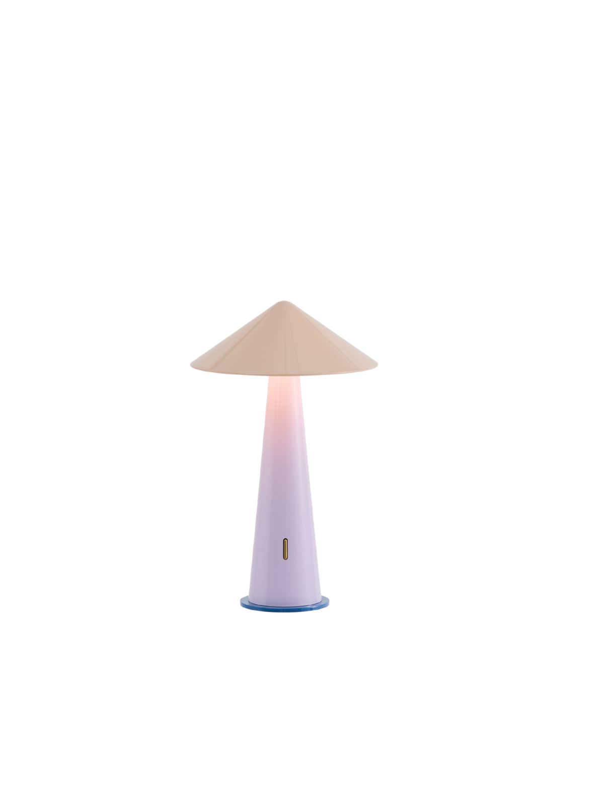 TIPSY Portable lamp - Agreeable Gray/Soft Purple