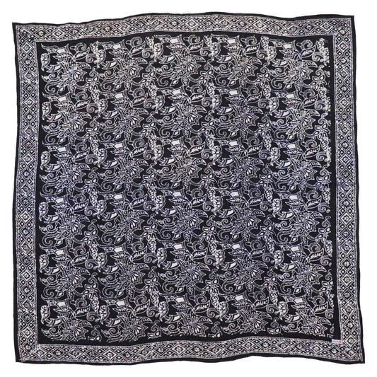 Large 39" Hand Dyed Batik Bandana - Wings