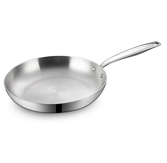 BE | LIVING Essential Series Frying Pans (Triply stainless steel)