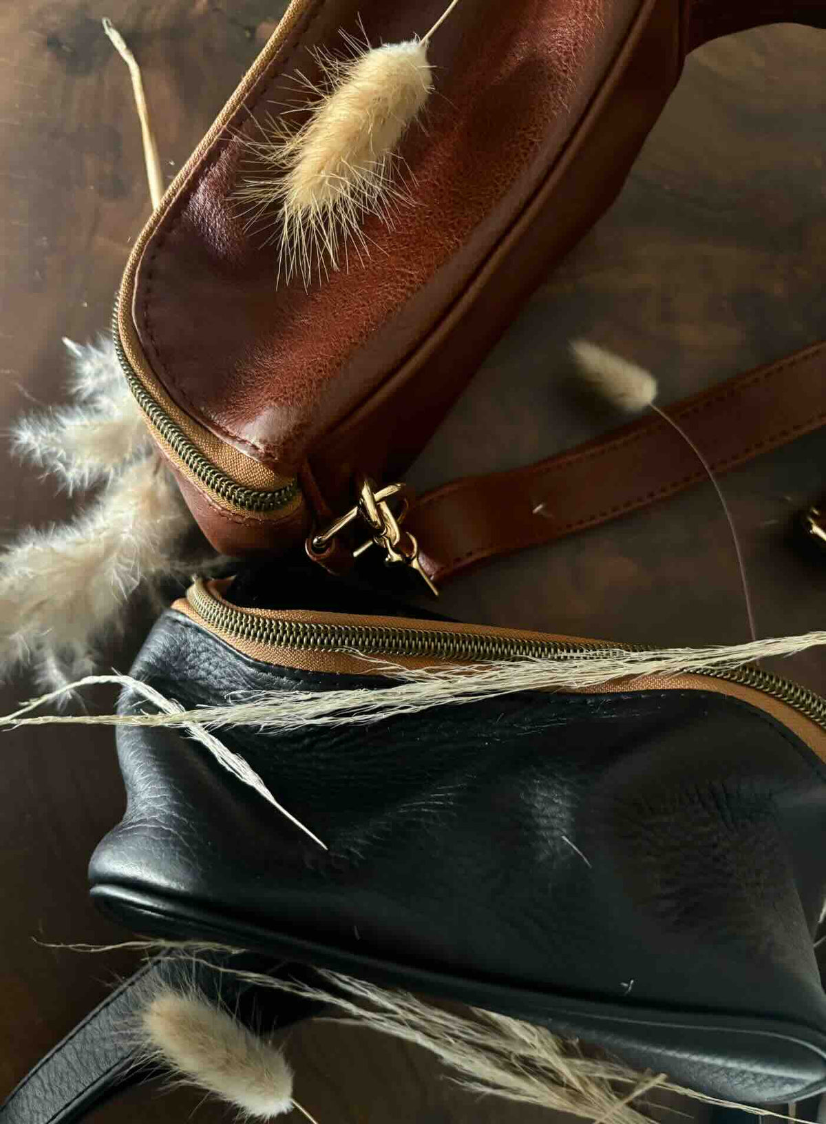 The Nomad Woven Leather Belt Bag
