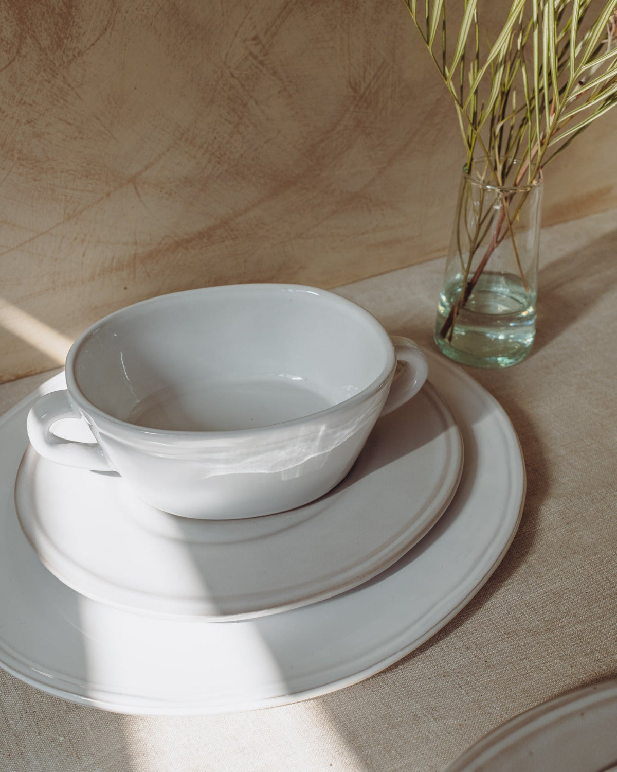 Milk White Oval Ramiken